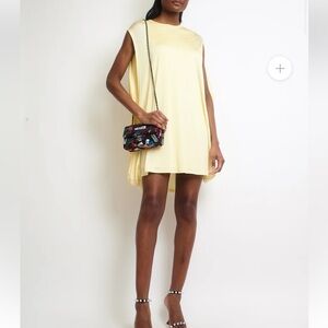 Loewe Silk Draped Midi Dress (New with Tags) - Small